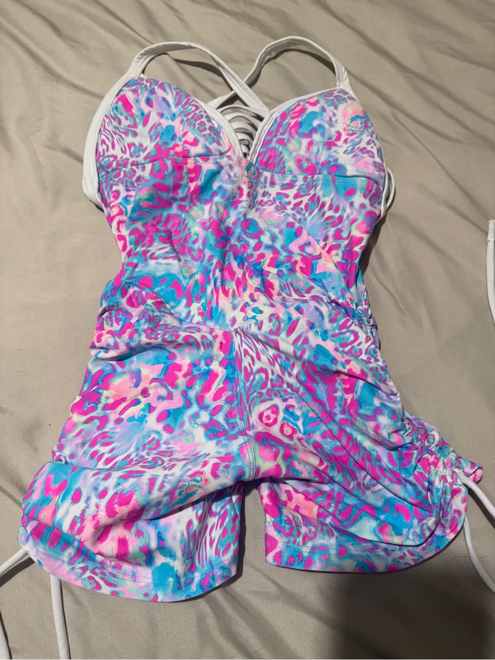 Sporty Romper Swimsuit